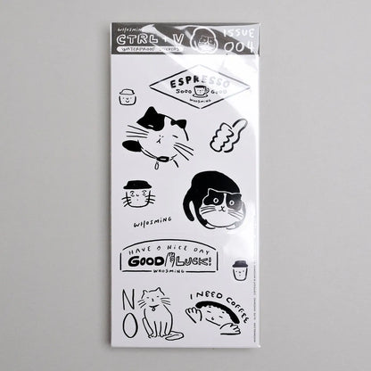 「CTRL+V」Sticker ISSUE 004