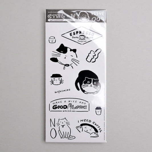「CTRL+V」Sticker ISSUE 004