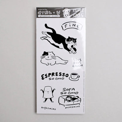 「CTRL+V」Sticker ISSUE 005