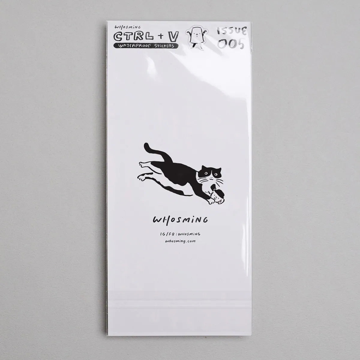 「CTRL+V」Sticker ISSUE 005