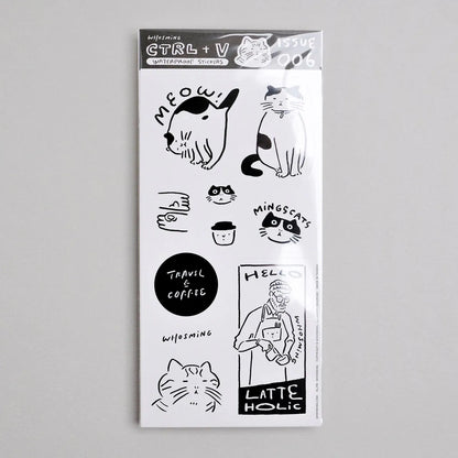 「CTRL+V」Sticker ISSUE 006