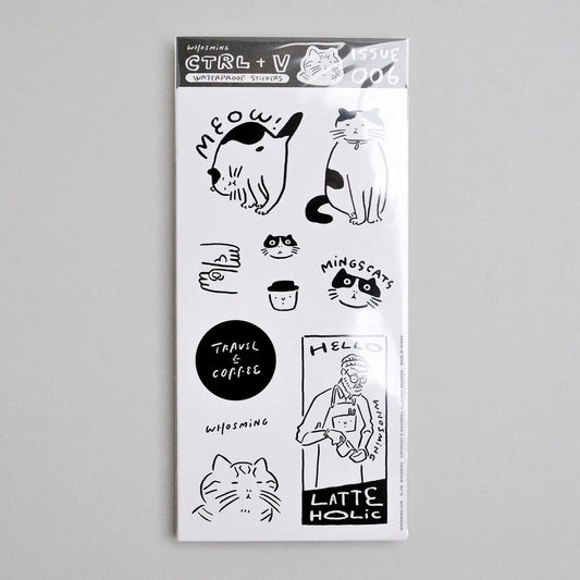 「CTRL+V」Sticker ISSUE 006