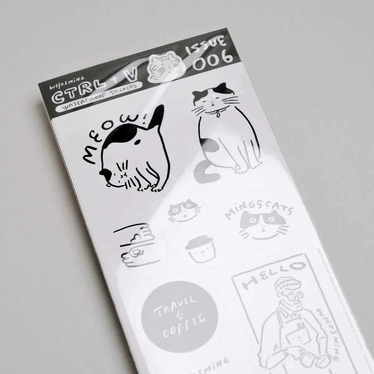 「CTRL+V」Sticker ISSUE 006