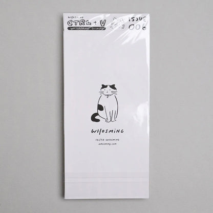 「CTRL+V」Sticker ISSUE 006