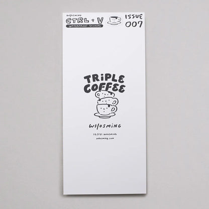 「CTRL+V」Sticker ISSUE 007