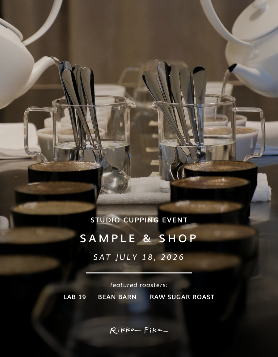 "Sample & Shop" Cupping Event – Sat. 7/18