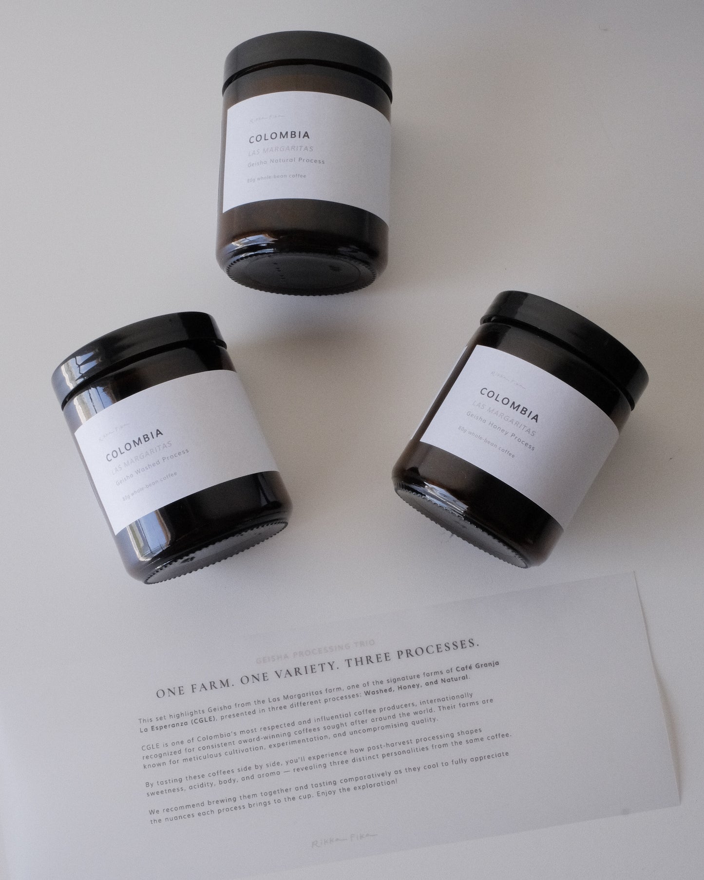 CGLE Geisha Gift Set - Processing Trio