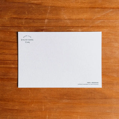 ENJOY COFFEE TIME Postcard