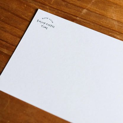 ENJOY COFFEE TIME Postcard