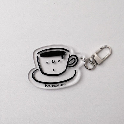 Coffee Cup Keychain