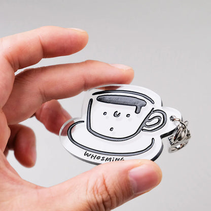 Coffee Cup Keychain