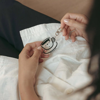 Coffee Cup Keychain