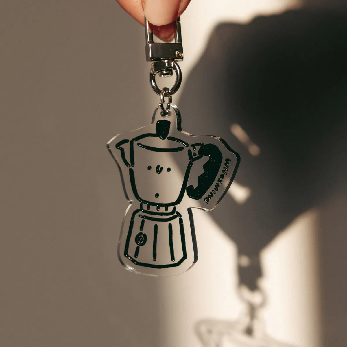 Moka Pot Keychain