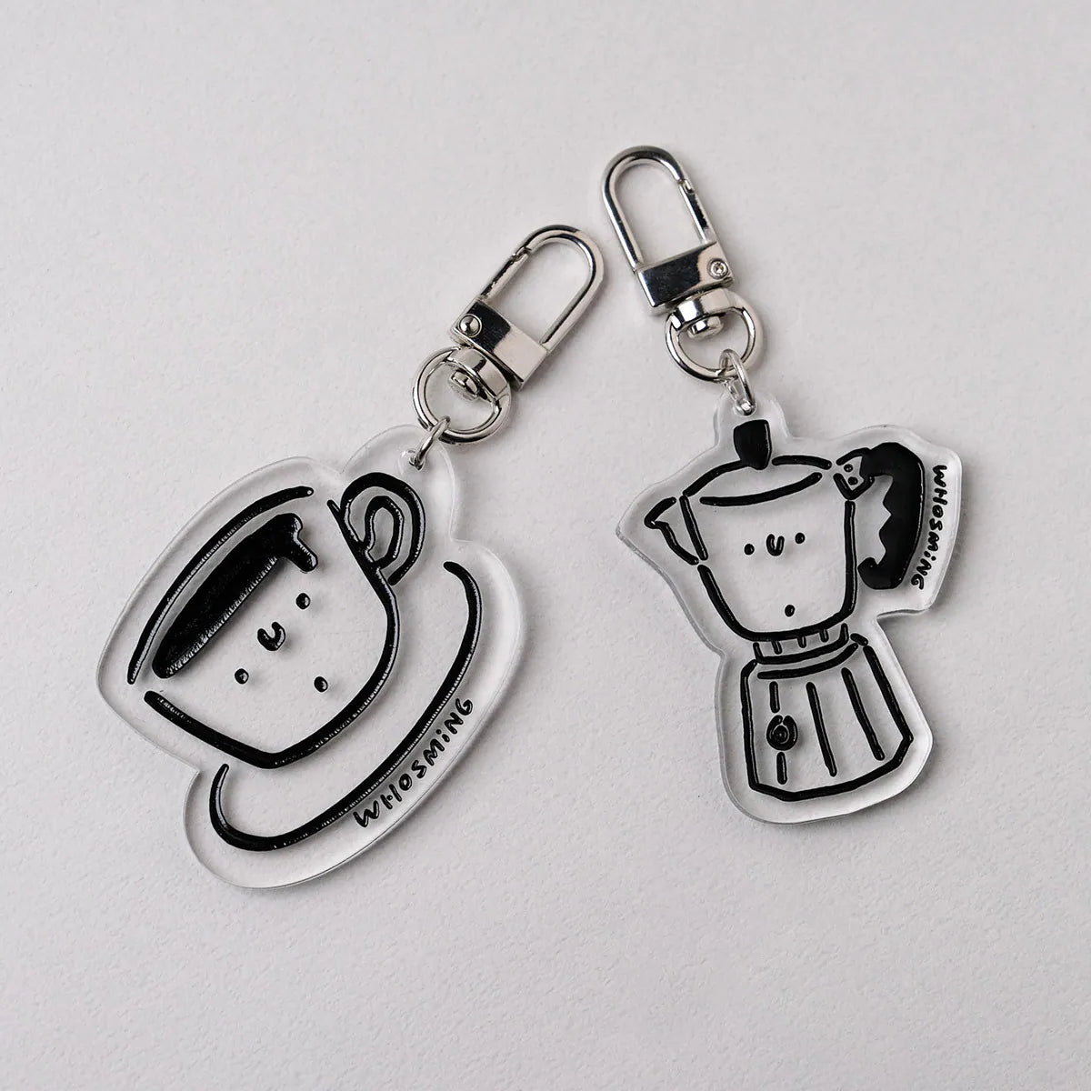 Moka Pot Keychain