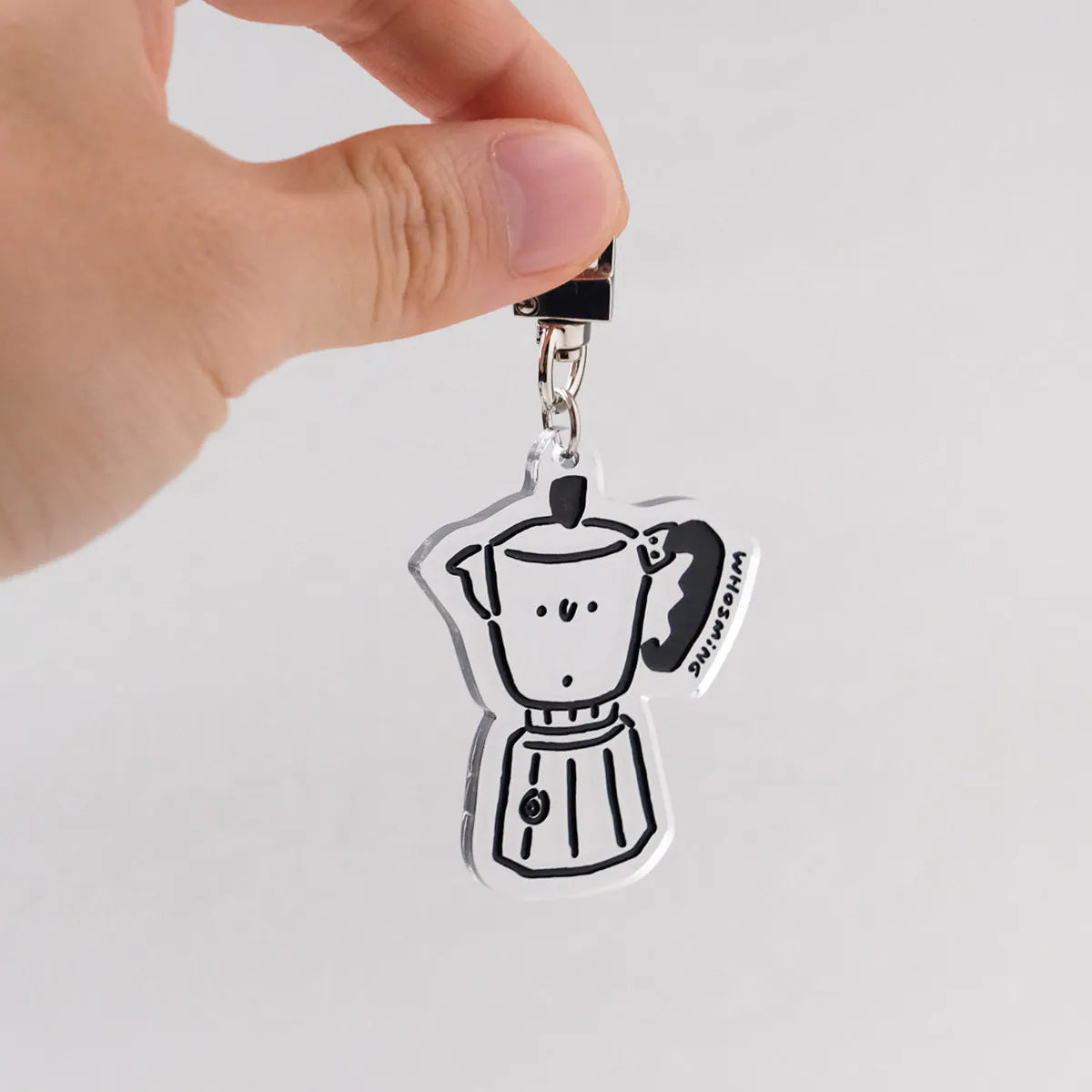 Moka Pot Keychain
