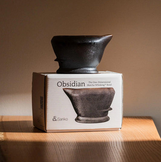 Sanko Obsidian Matcha Bowl