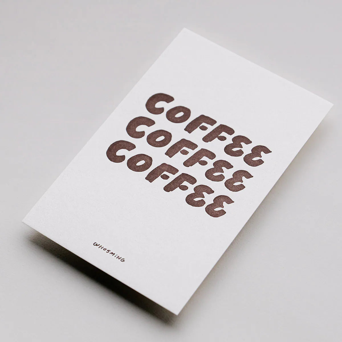 TRiPLE COFEE Card